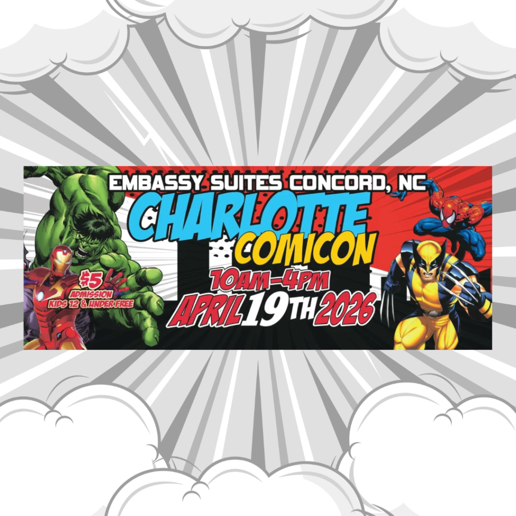 Charlotte, NC Comicon 2026