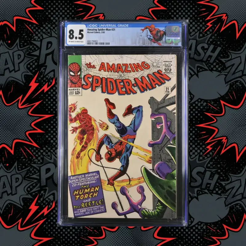 Amazing Spider-Man #21 (1965) – Custom Label