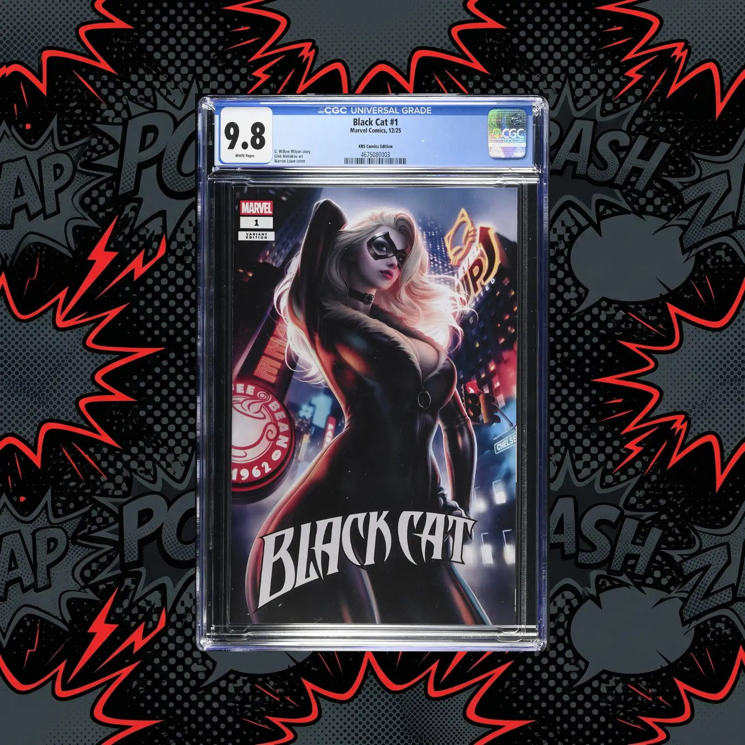 Black Cat #1 (2025) – KRS Comics Warren Louw Exclusive