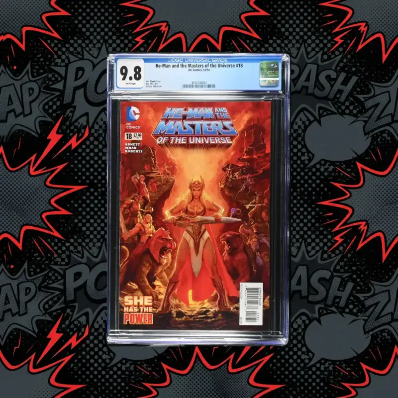 He-Man and the Masters of The Universe #18 comic book collectible