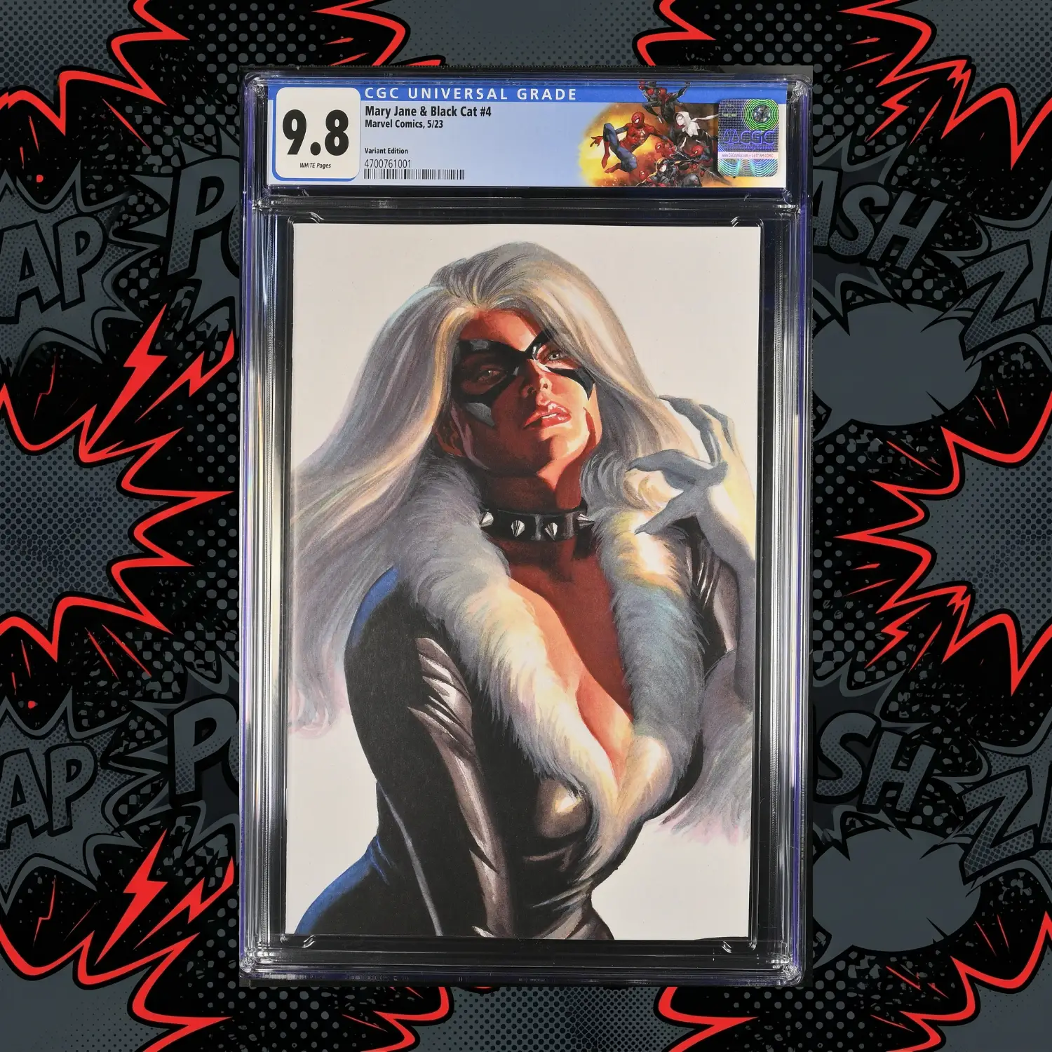 Mary Jane & Black Cat #4 (2023) – Alex Ross Timeless Variant - Custom - Label