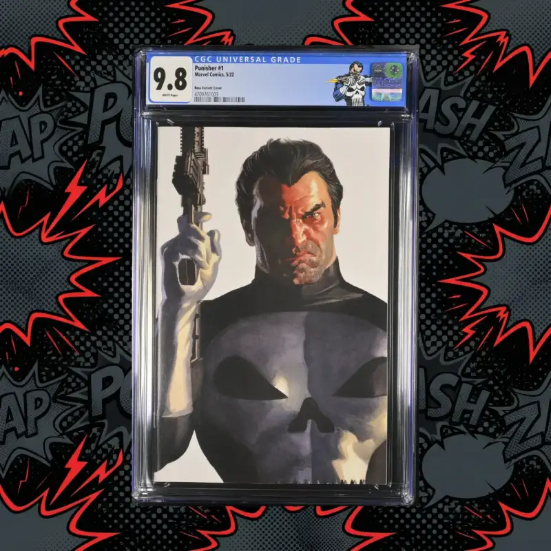 Punisher #1 (2022) – Alex Ross Timeless Variant-Custom-Label