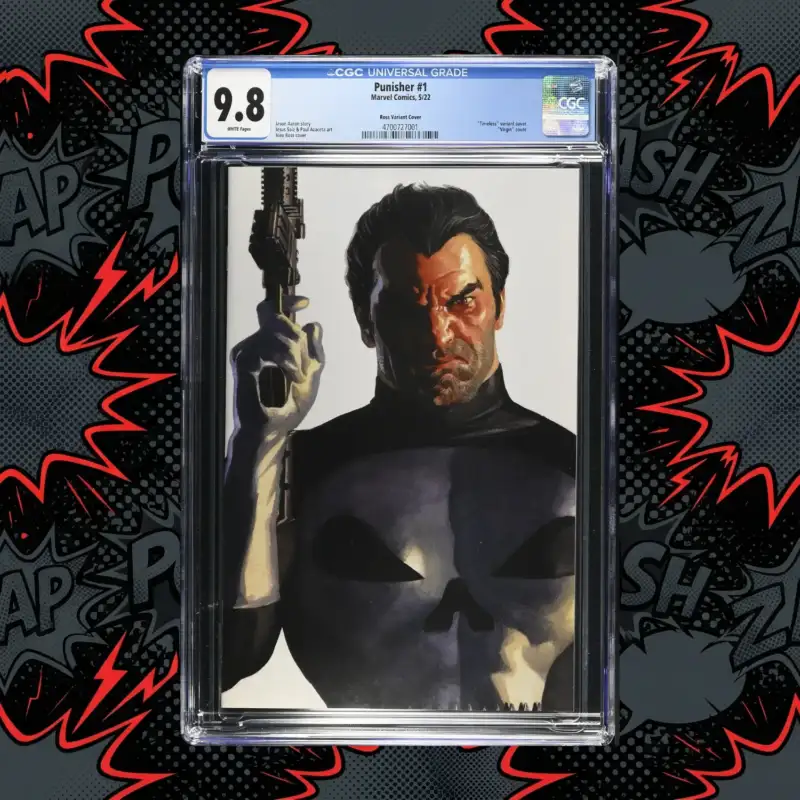 Punisher #1 (2022) – Alex Ross Variant Cover