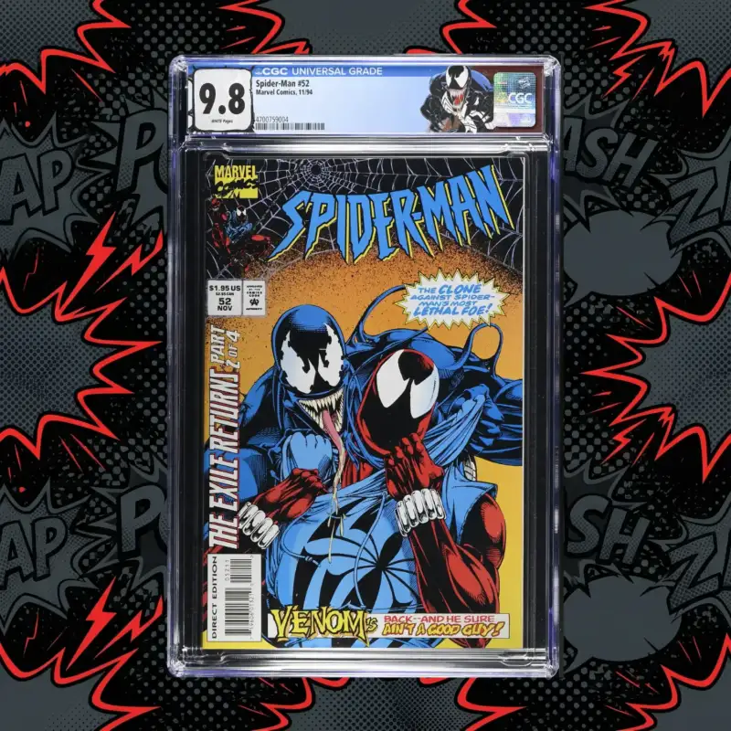 Spider-Man #52 (1994) – Custom Label