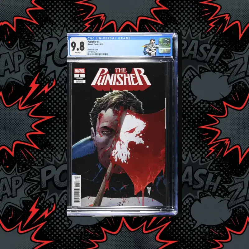 The Punisher #1 (Tan 1:25 Ratio Variant) comic book collectible