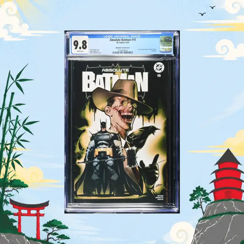Absolute Batman #19 Pablo Villalobos Variant CGC 9.8 comic book collectible