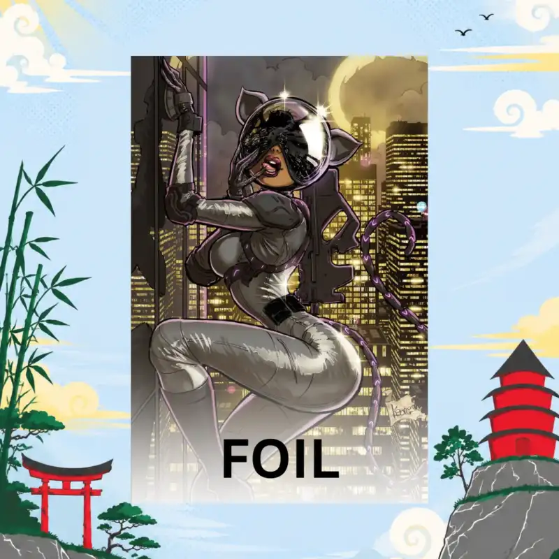 Absolute Catwoman #2 Comic Sanctum Exclusive – Kaare Andrews Foil Variant