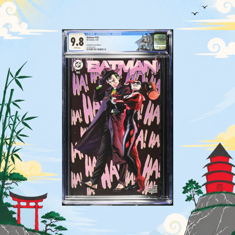 Batman #162 CGC 9.8 Alex Ross Exclusive Joker and Harley Variant AlexRossArt.com Edition C CGC 9.8 comic book collectible