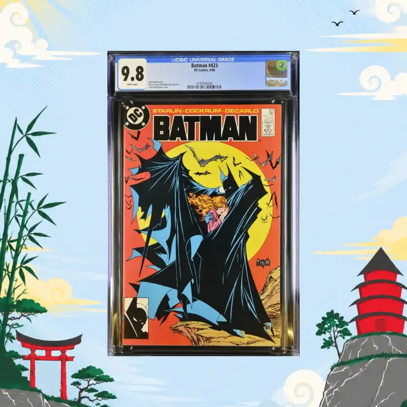 Batman #423 CGC 9.8 Todd McFarlane Cover comic book collectible