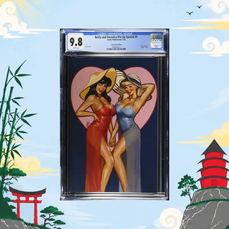 Betty and Veronica Pin-Up Special #1 CGC 9.8 Fury Comix C2E2 Virgin Exclusive CGC 9.8 comic book collectible