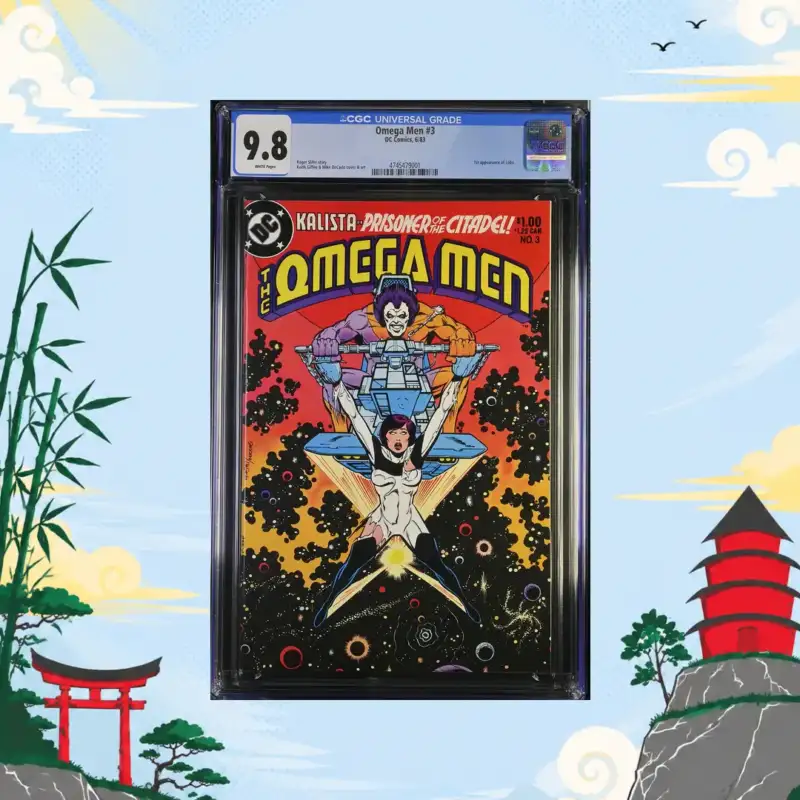 Omega Men #3 CGC 9.8 1st Appearance of Lobo DC Comics CGC 9.8 comic book collectible