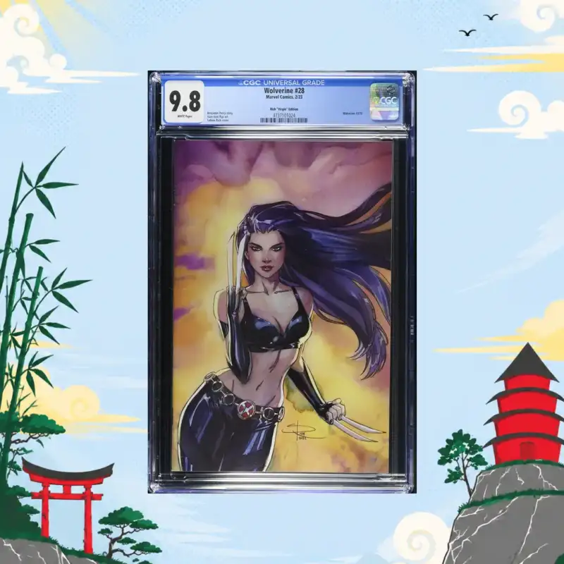Wolverine #28 Sabine Rich Virgin Variant CGC 9.8 comic book collectible