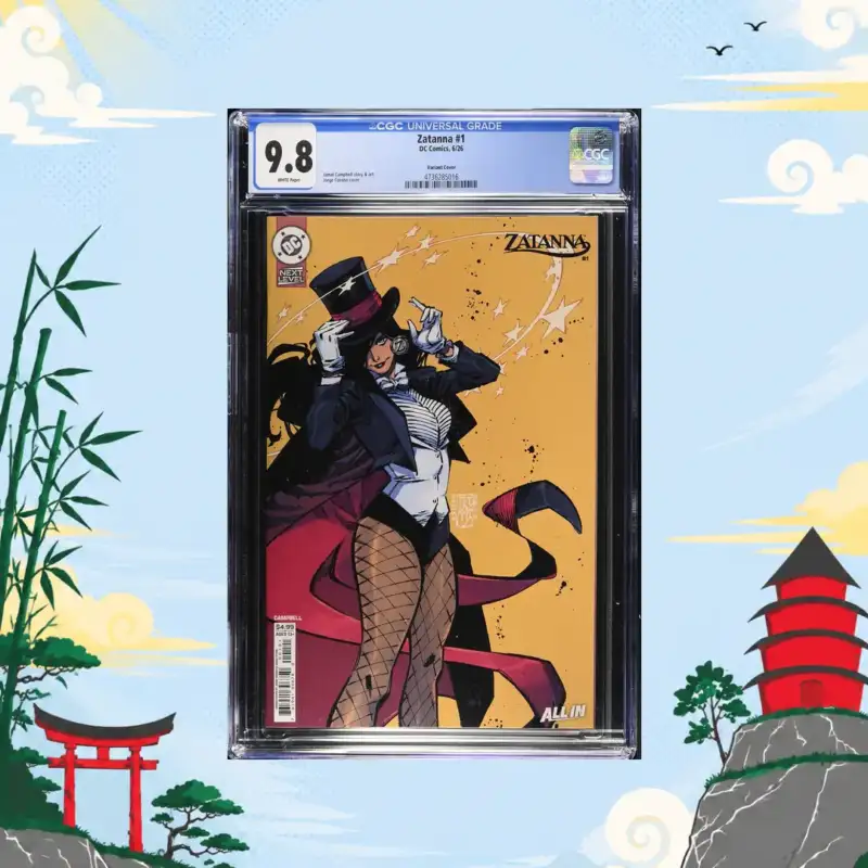 Zatanna #1 Corona Variant CGC 9.8 (DC, 2025) CGC 9.8 comic book collectible