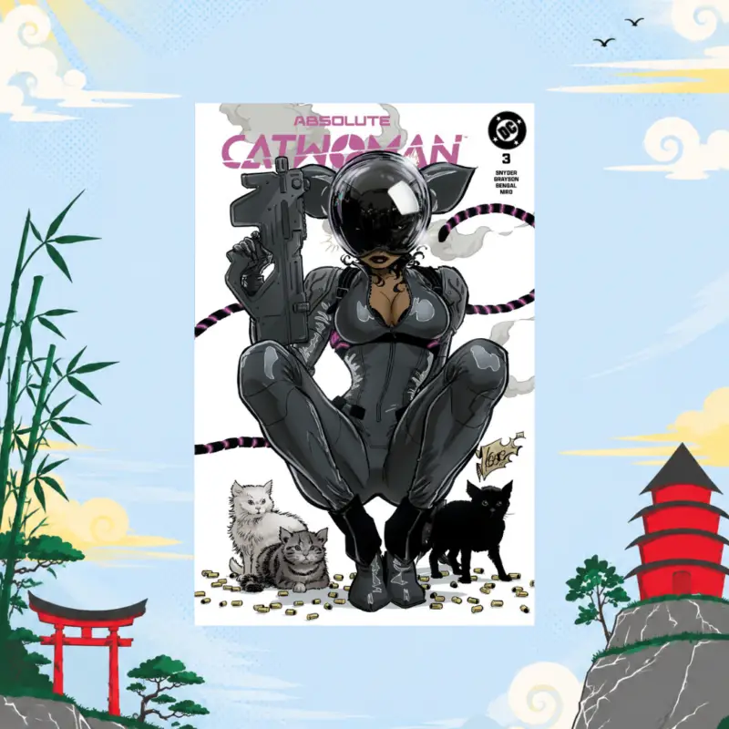 Absolute Catwoman #3 Kaare Andrews Trade Dress Variant raw cover