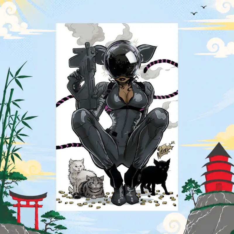 Absolute Catwoman #3 Kaare Andrews Virgin Variant raw cover