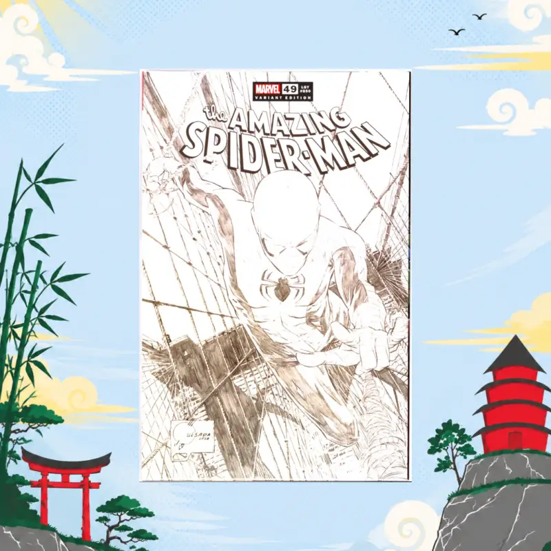 Amazing Spider-Man #49 Joe Quesada Sketch Cover Variant comic book collectible