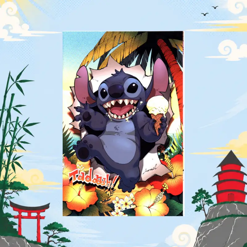 Disney Stitch #1 Godtail Cover Variant comic book collectible