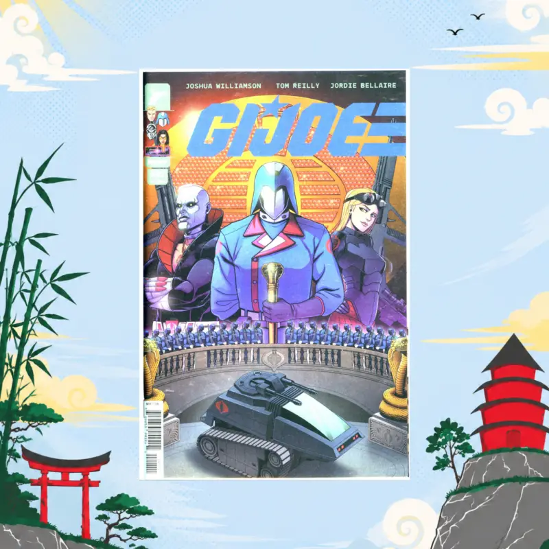 GI Joe #1 Afshari Comics Javan Jordan Foil Variant comic book collectible