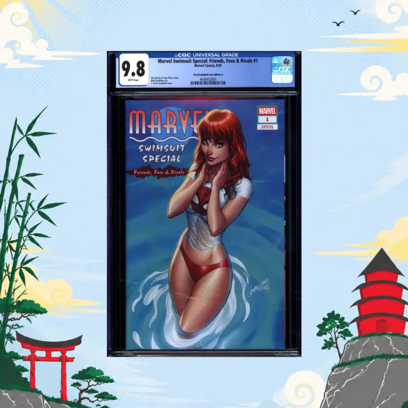 Marvel Swimsuit Special: Friends, Foes & Rivals #1 CGC 9.8 comic book collectible