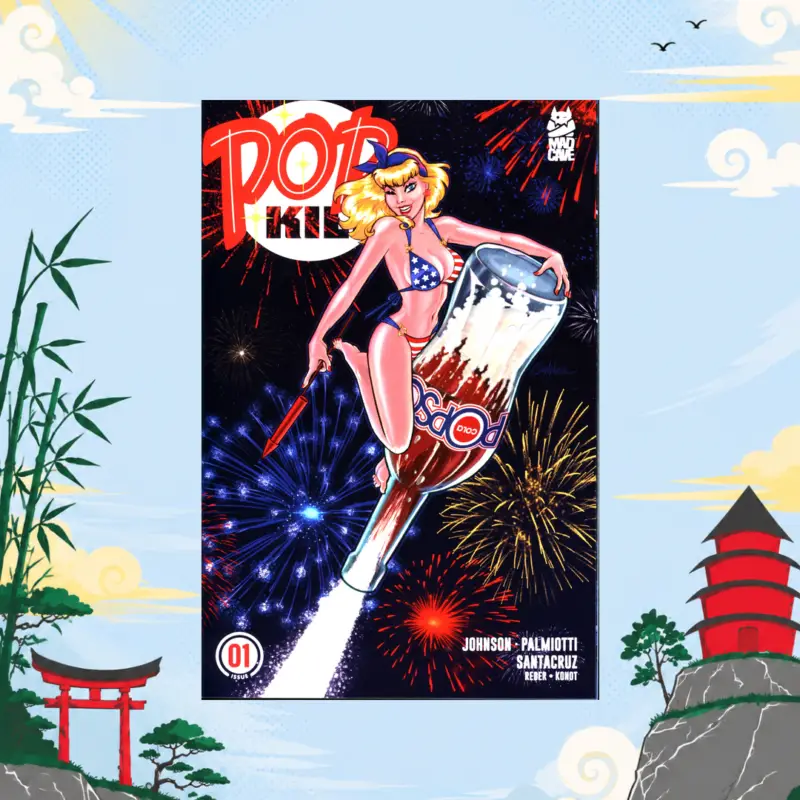 Pop Kill #1 Seasonal Flavors 4th of July Variant comic book collectible