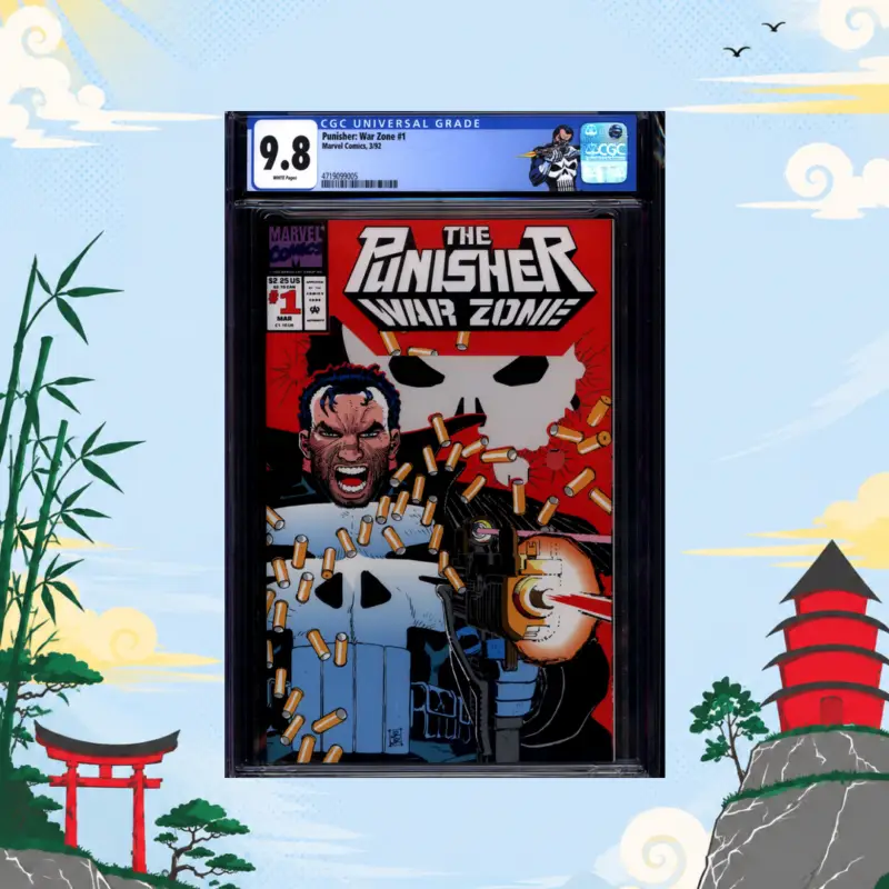 Punisher: War Zone #1 CGC 9.8 comic book collectible