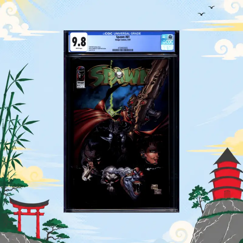 Spawn #61 CGC 9.8 comic book collectible
