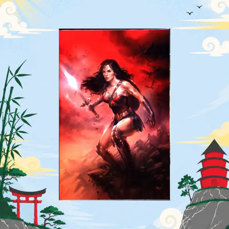 Wonder Woman #750 Scorpion Comics Lucio Parrillo Virgin Variant comic book collectible